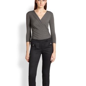 MaxMara Jersey Wrap top